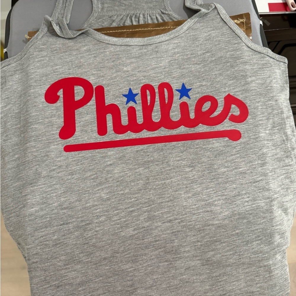 Phillies Women’s Custom Made Player Racerback Tank - Picture 4 of 4